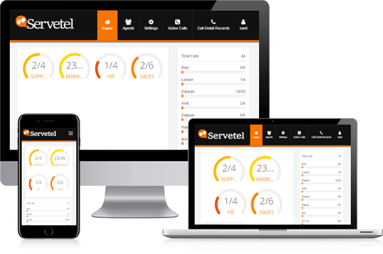 Servetel Dashboard